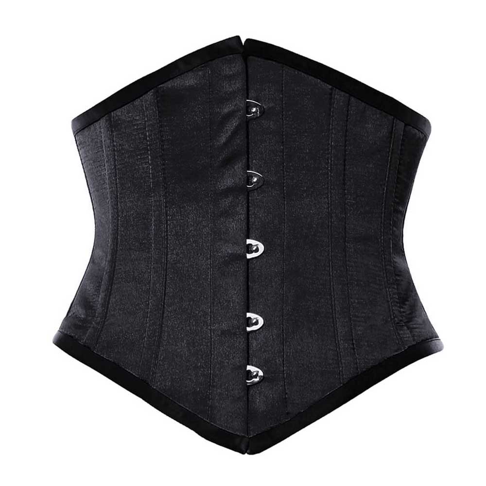 Attitude Corsets - Ebba Underbust korset - Zwart